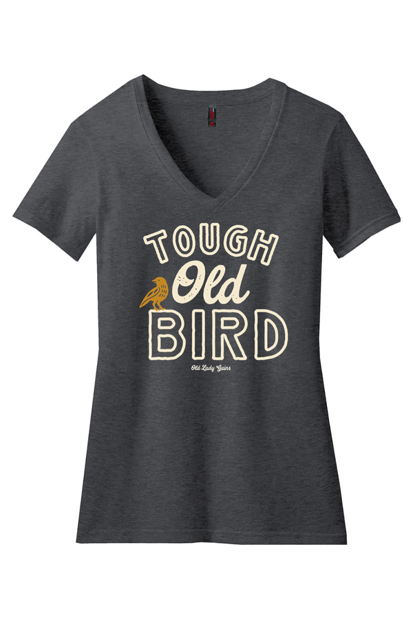 Tough Old Bird Women’s V-Neck Tee
