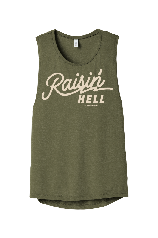 Raisin Hell Muscle Tank