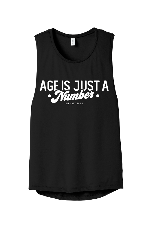 Age Is Just A Number Muscle Tank