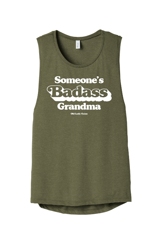 Someone's Badass Grandma Muscle Tank