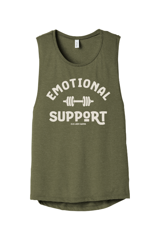 Emotional Support Muscle Tank