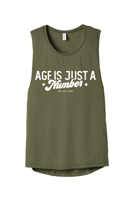 Age Is Just A Number Muscle Tank