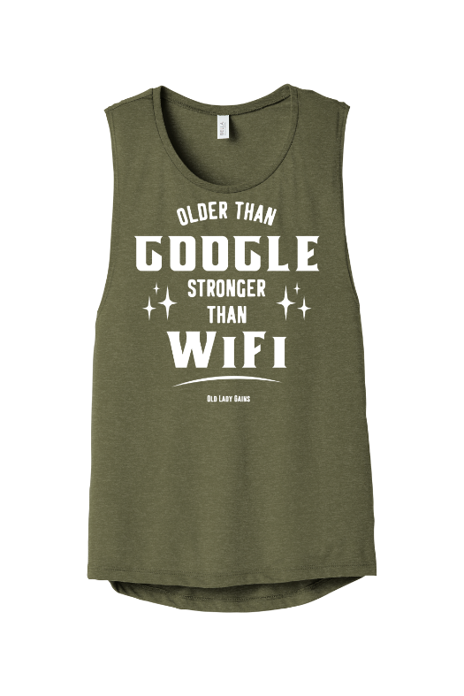 Older Than Google Muscle Tank