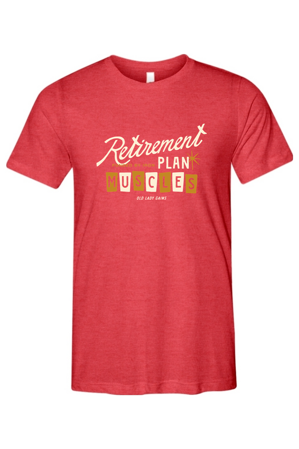 Retirement Plan Unisex Triblend Tee