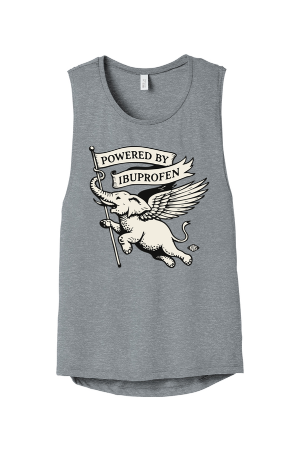 Powered by Ibuprofen Women's Muscle Tank