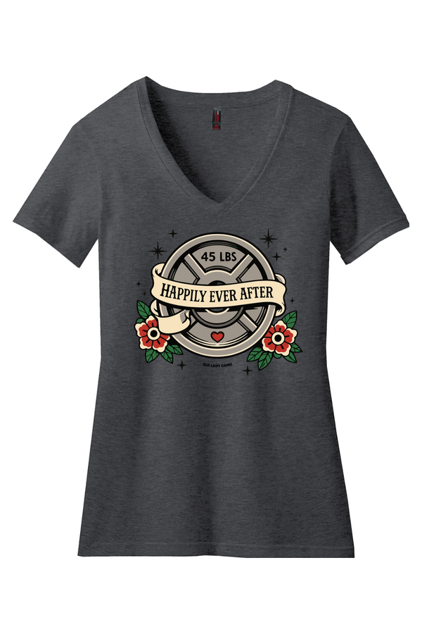 Happily Ever After Women’s V-Neck Tee