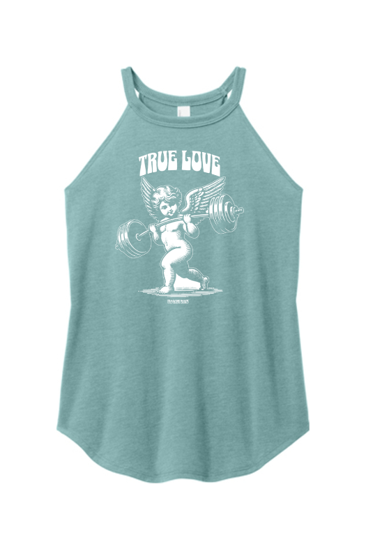 Cupid's Barbell Women Halter Tank