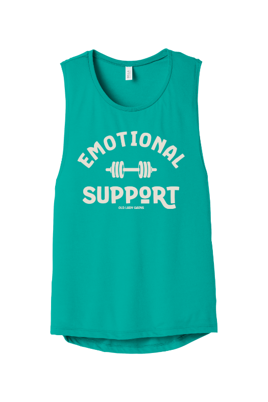 Emotional Support Muscle Tank
