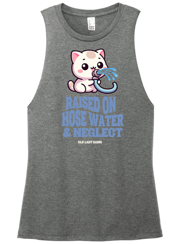 Raised on Hose Water Muscle Tank
