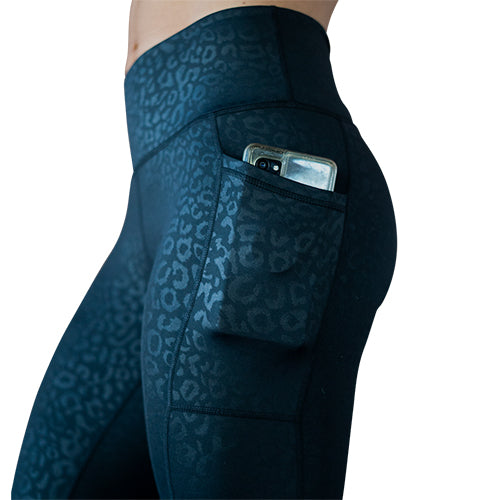 Constantly Varied Gear - Black Leopard Leggings