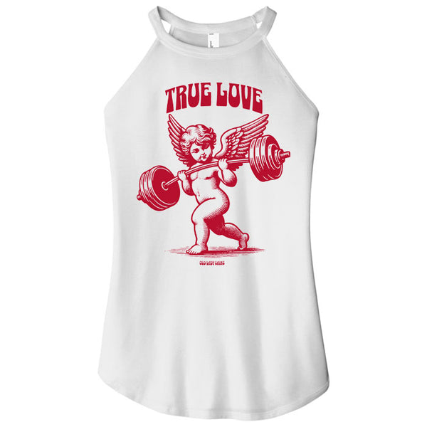 Cupid's Barbell Women Halter Tank