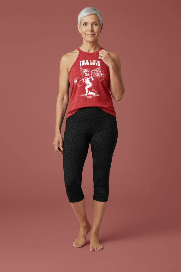 Cupid's Barbell Women Halter Tank