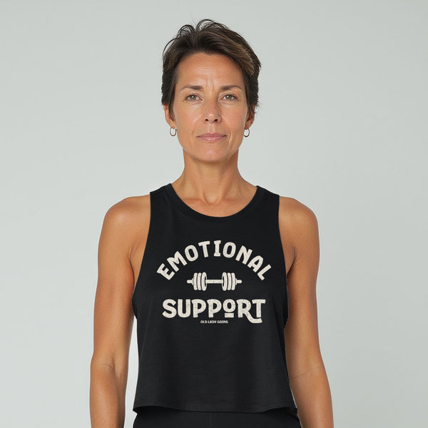 Emotional Support Crop Tank