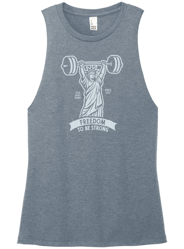 Freedom to be Strong Muscle Tank