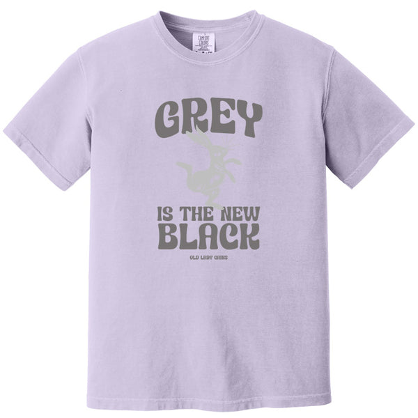 Grey is the New Black 100% Cotton T-Shirt