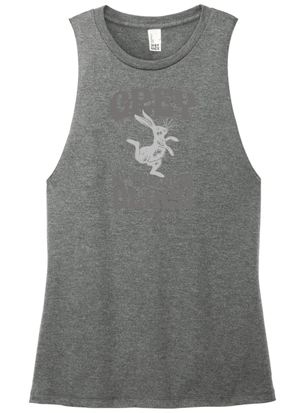 Grey is the New Black Muscle Tank