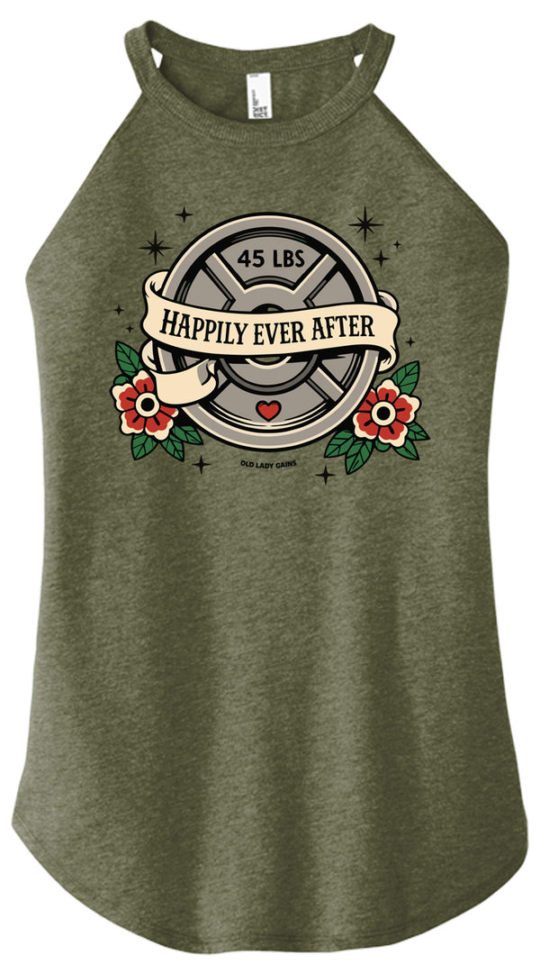 Happily Ever After Women Halter Tank