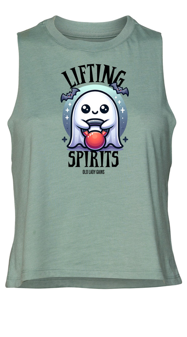 Lifting Spirits Crop Tank