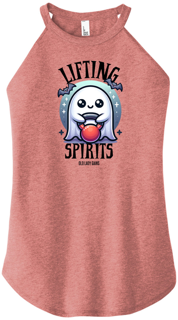 Lifting Spirits Women Halter Tank