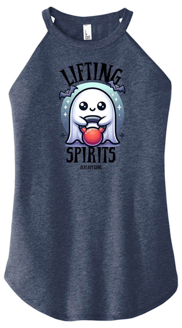 Lifting Spirits Women Halter Tank