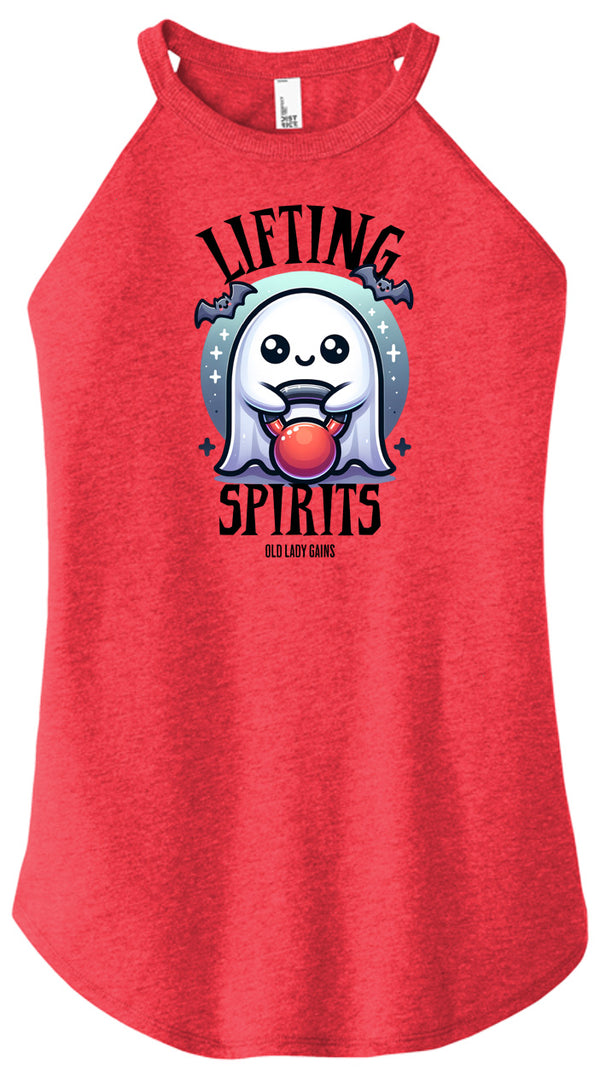 Lifting Spirits Women Halter Tank