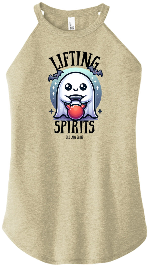 Lifting Spirits Women Halter Tank