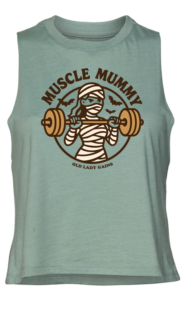 Muscle Mummy Crop Tank