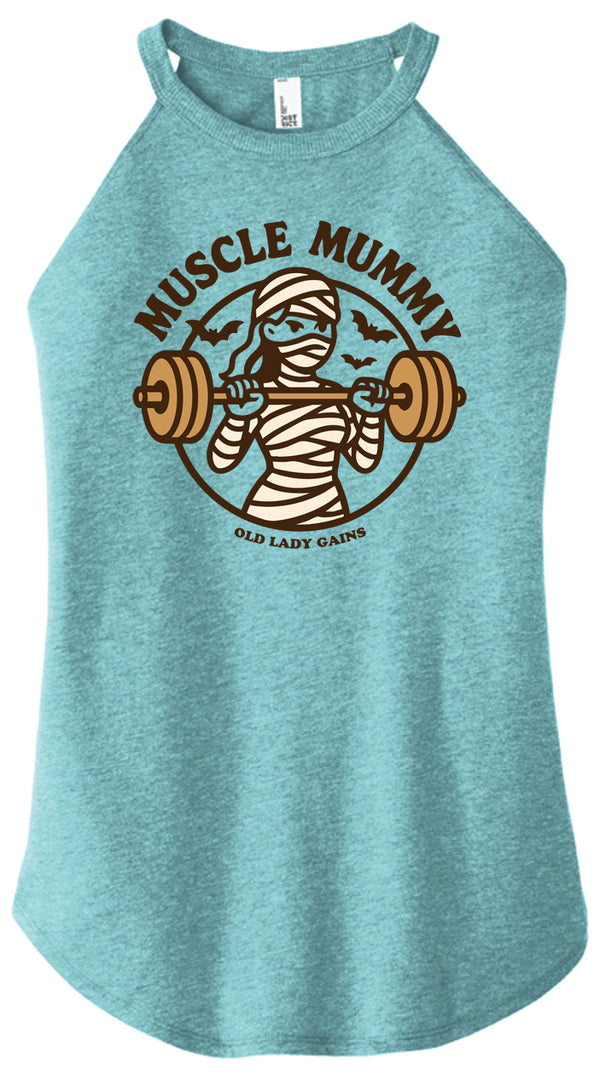 Muscle Mummy Women Halter Tank