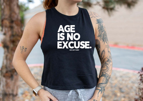No Excuses - Crop Tank