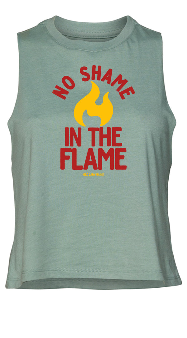 No Shame In The Flame Crop Tank