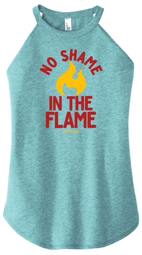 No Shame In The Flame Halter Tank