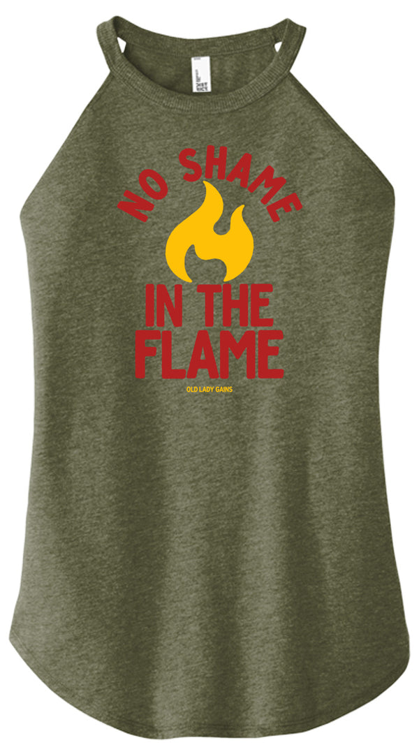No Shame In The Flame Halter Tank