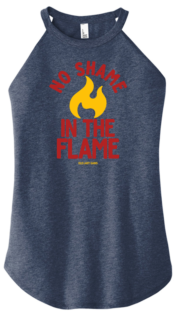 No Shame In The Flame Halter Tank