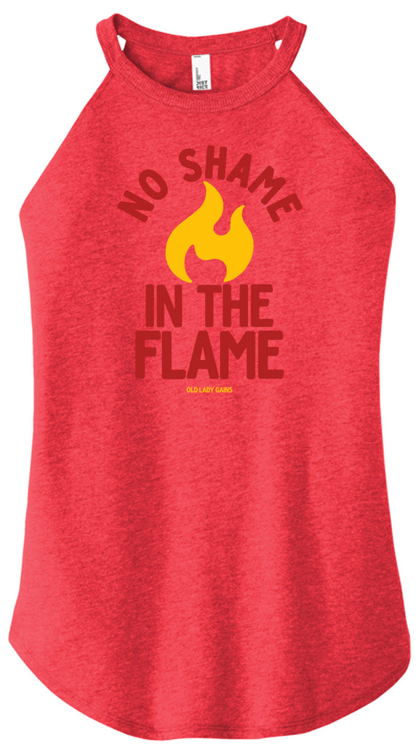 No Shame In The Flame Halter Tank