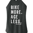Load image into Gallery viewer, Bike More Age Less Halter Tank