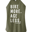 Load image into Gallery viewer, Bike More Age Less Halter Tank