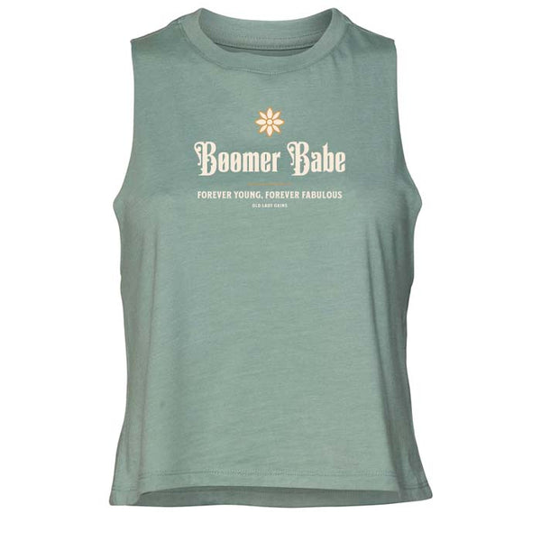 Boomer Babe Crop Tank