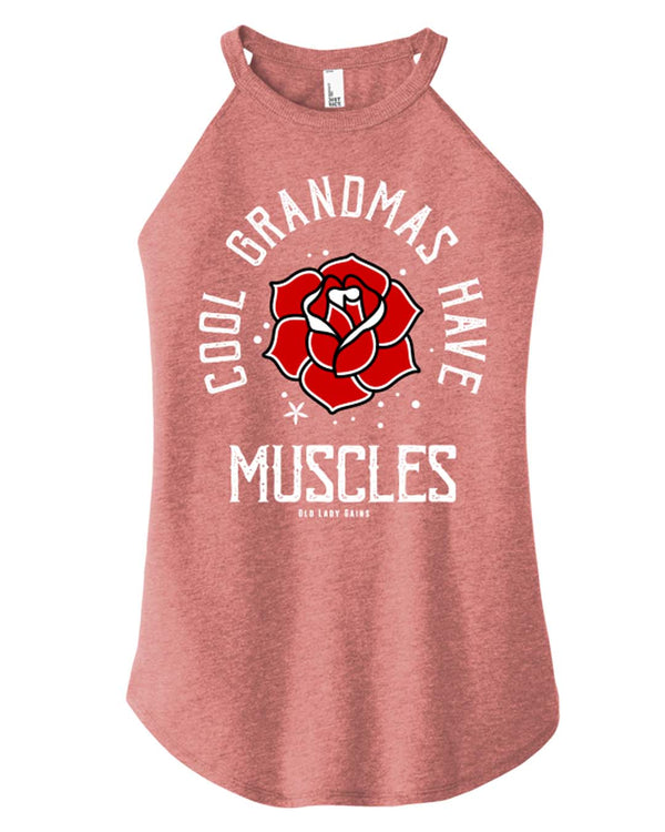 Cool Grandmas Have Muscles activewear for strong confident grandmas