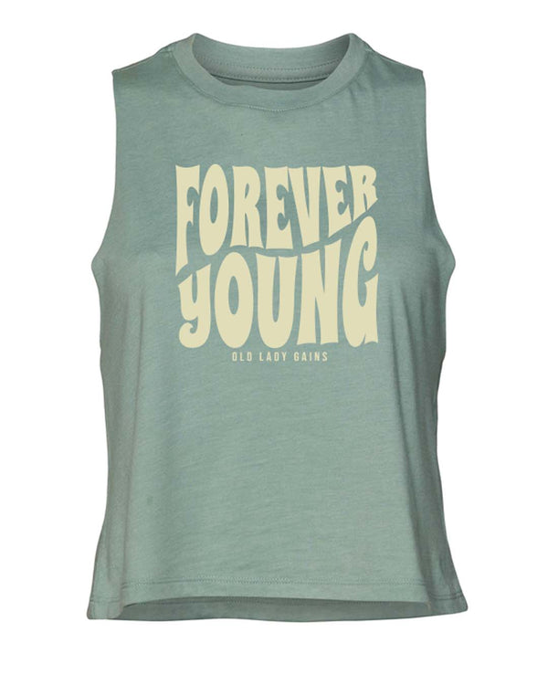 Forever Young Crop Tank