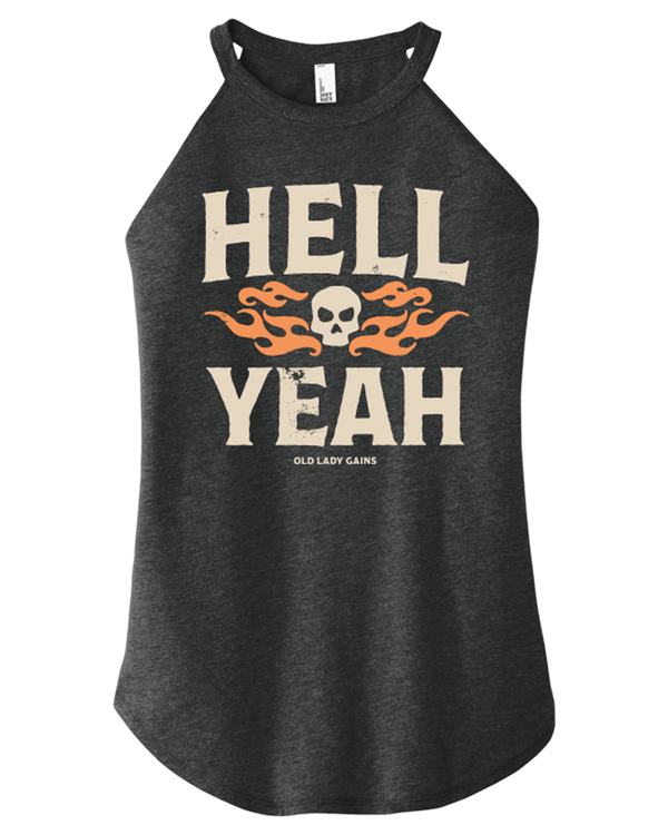 Hell Yeah Halter Tank