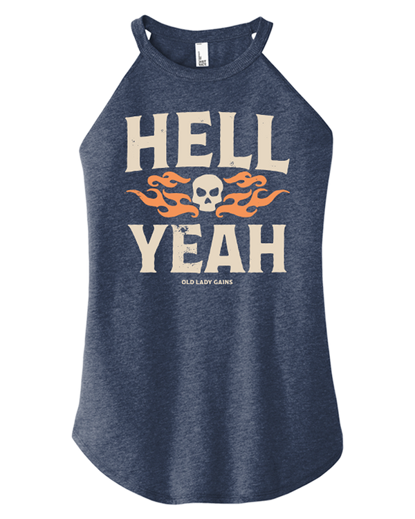 Hell Yeah Halter Tank