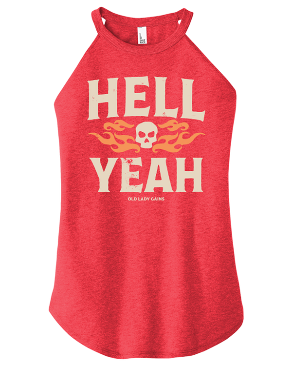 Hell Yeah Halter Tank
