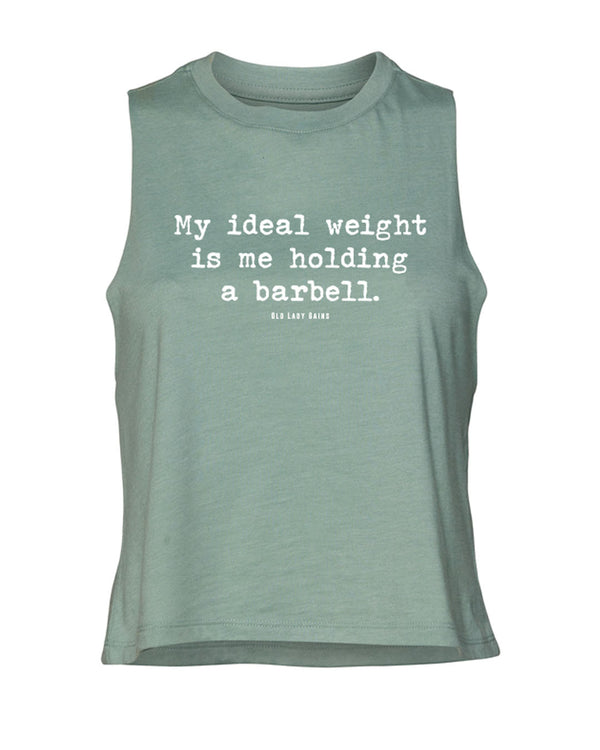 Ideal Weight Crop Tank