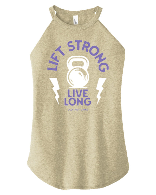 Kettlebell Lift Strong Halter Tank
