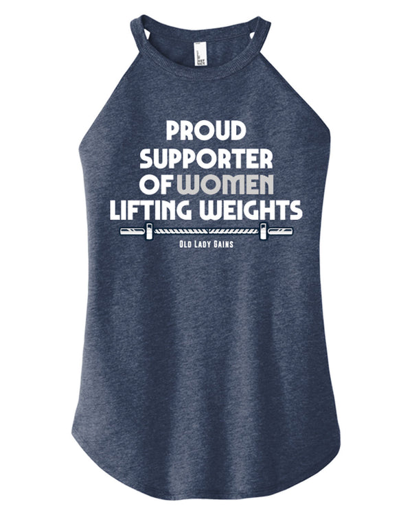 Proud Supporter Halter Tank