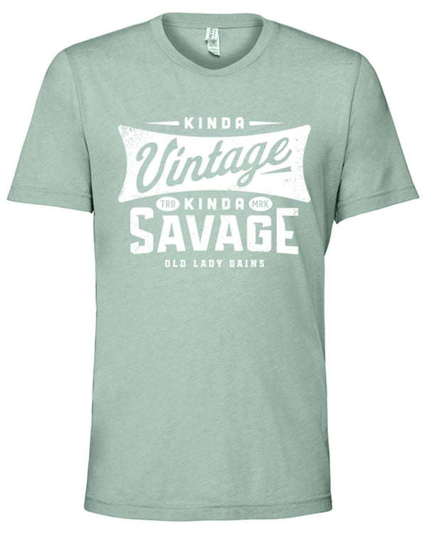 Retro Kinda Vintage Kinda Savage Unisex Tee