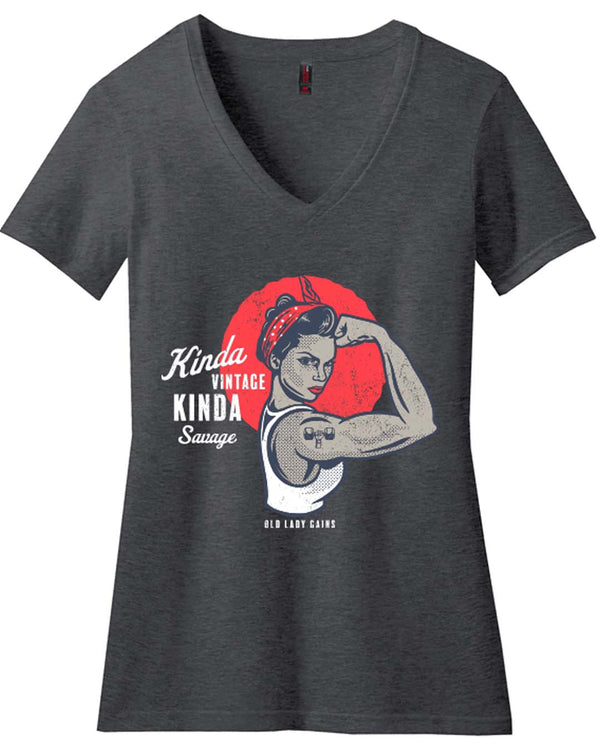 Rosie V-Neck Women's Tee