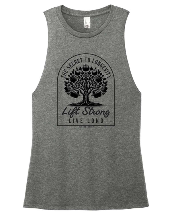 Lift Strong Live Long Muscle Tank