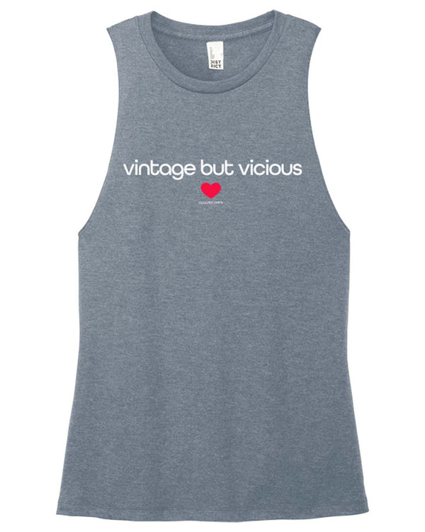 Vintage But Vicious Muscle Tank