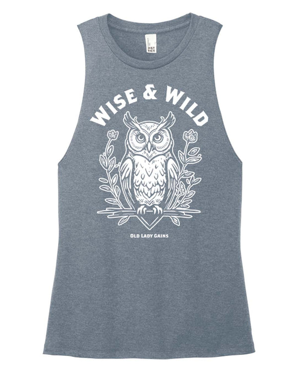 Wise & Wild Muscle Tank